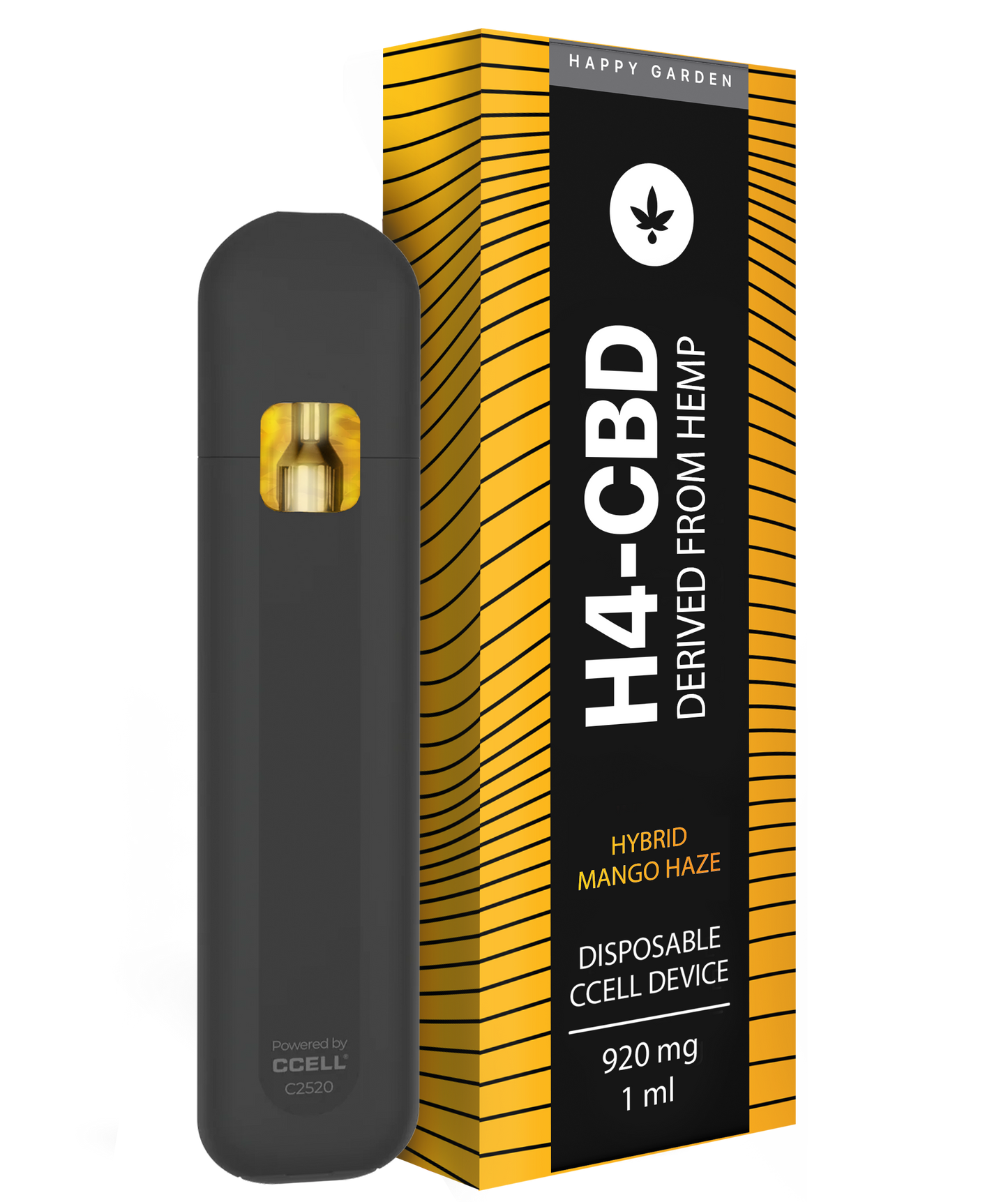 H4CBD Vape – Happy Garden - HYBRID MANGO HAZE