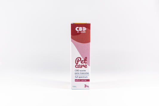 Aceite CBD 3% para mascotas – Sabor carne