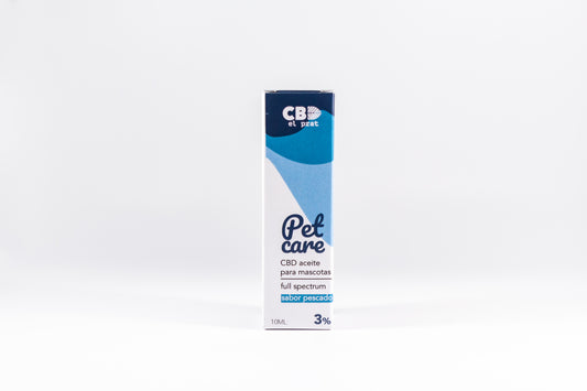 Aceite CBD 3% para mascotas – Sabor pescado